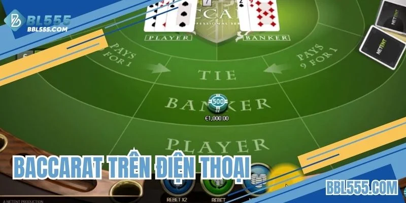 Baccarat trên điện thoại